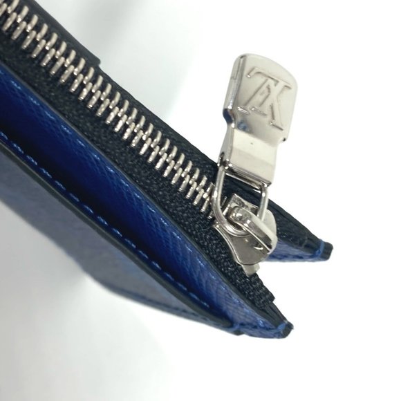 LOUIS VUITTON M30270 Taiga Rama Coin Card Holder Compact Wallet Wallet/Coin - Picture 10 of 10